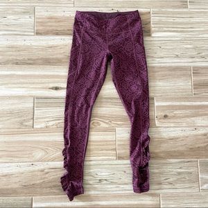 Lululemon Leggings Maroon